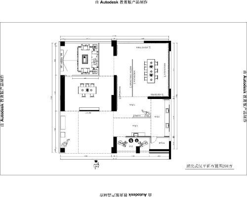 AB_Concept-武汉陶瓷展厅  平面布局   施工图   现场效果图